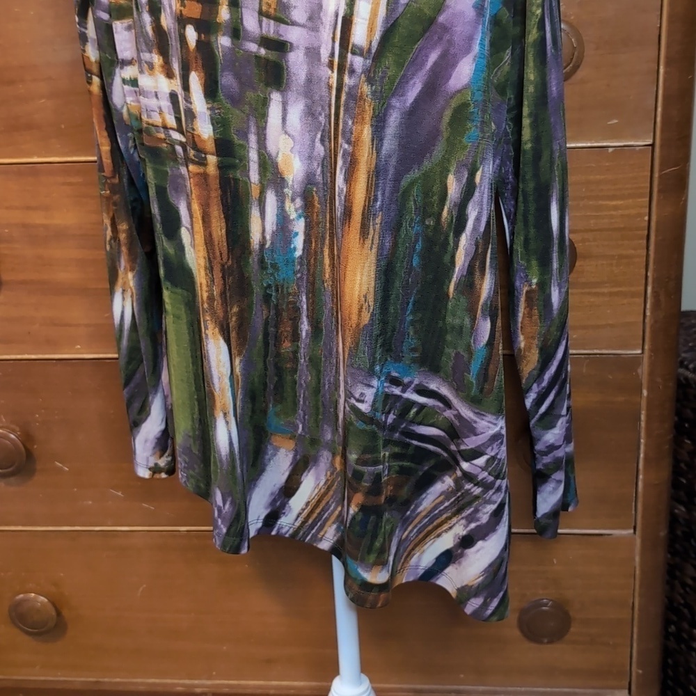 ATTITUDES Painted Tunic - Picture 7 of 13